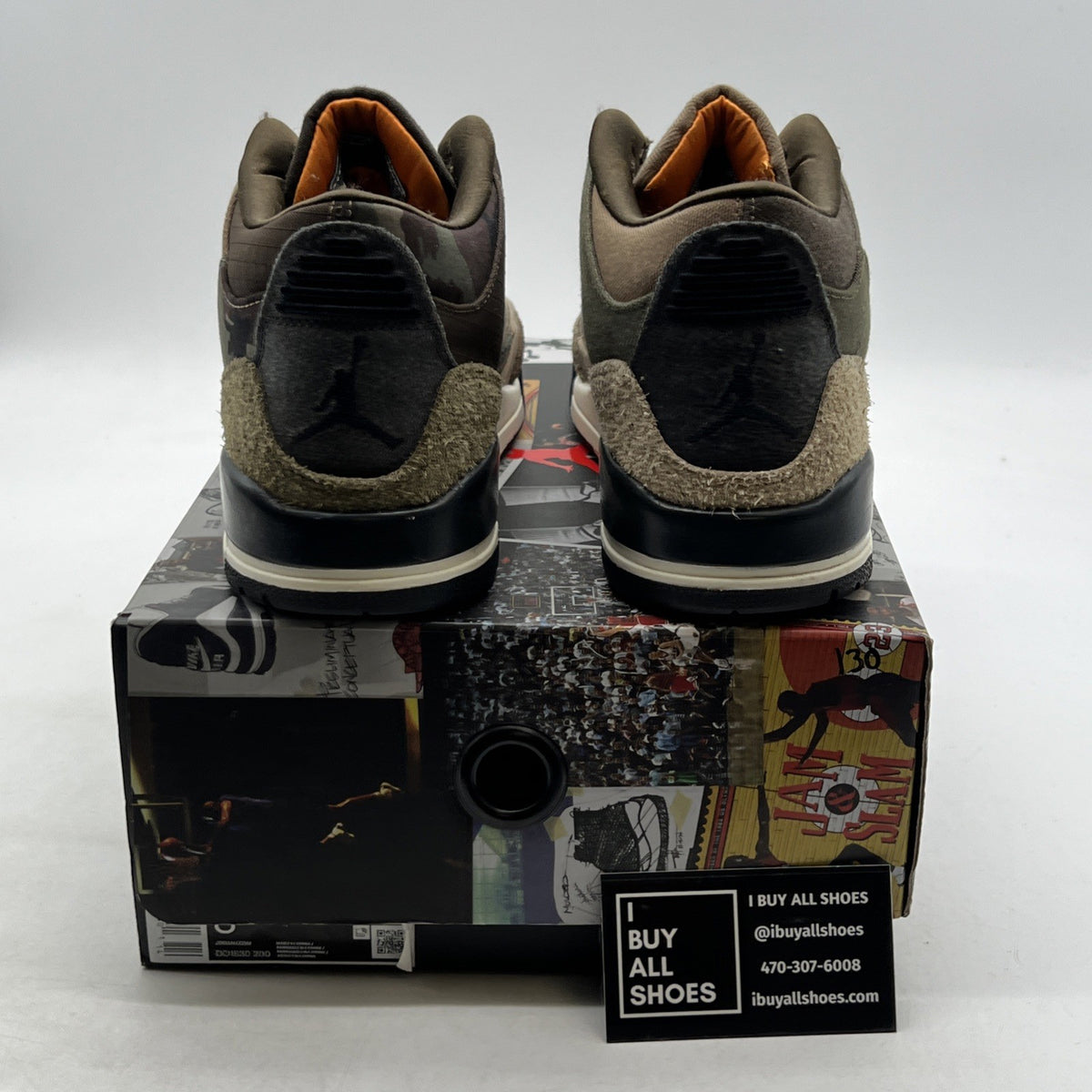Size 8.5 - Air Jordan 3 Retro Patchwork 2021 (DO1830-200)