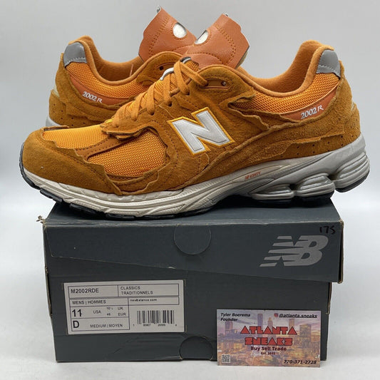 Size 11 - New Balance 2002R Protection Pack - Vintage Orange suede (M2002RDE)