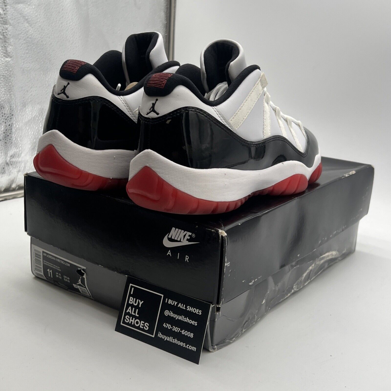 Size 11 - Air Jordan 11 Retro Low Concord-Bred (AV2187-160)