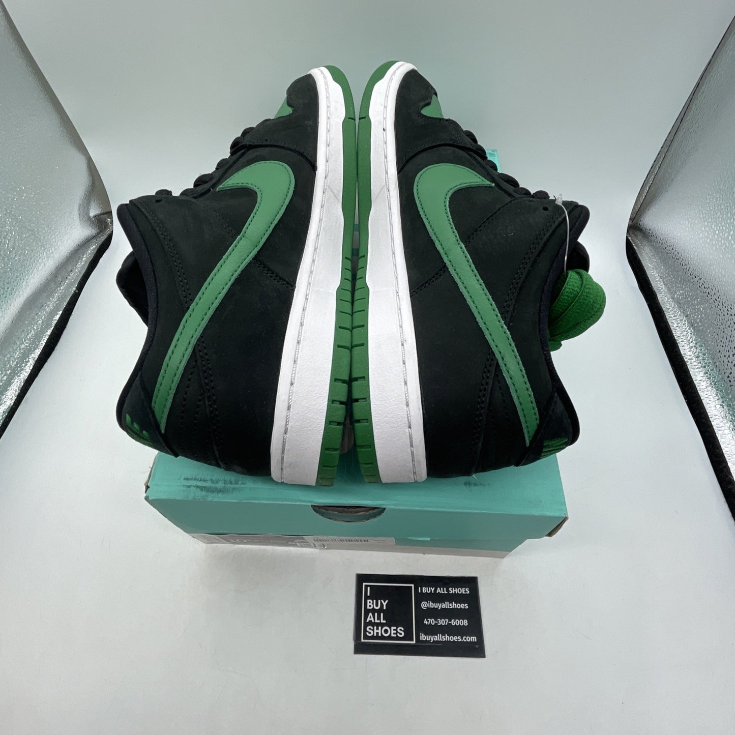 Size 10.5 - Nike Dunk Pro SB Low Black Pine (BQ6817-005)