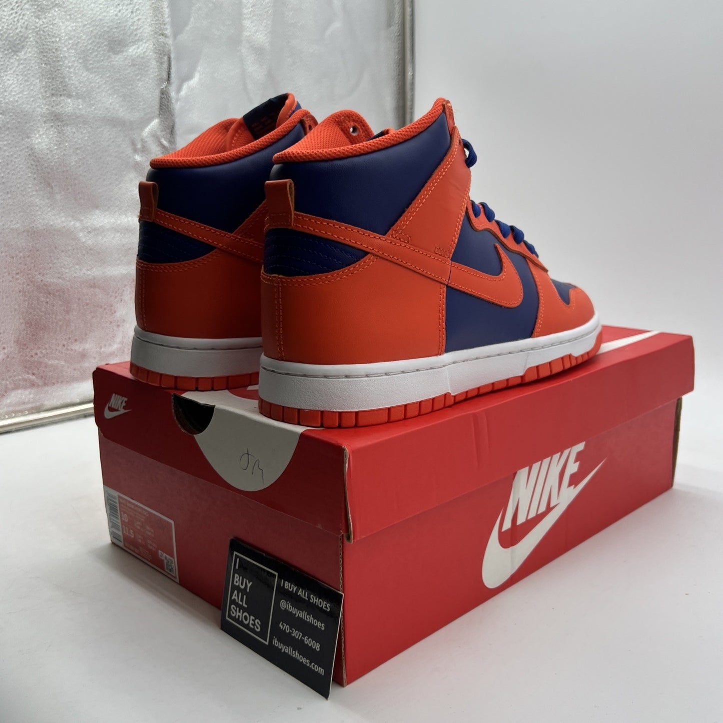 Size 10 - Nike Dunk High Knicks (DD1399-800)