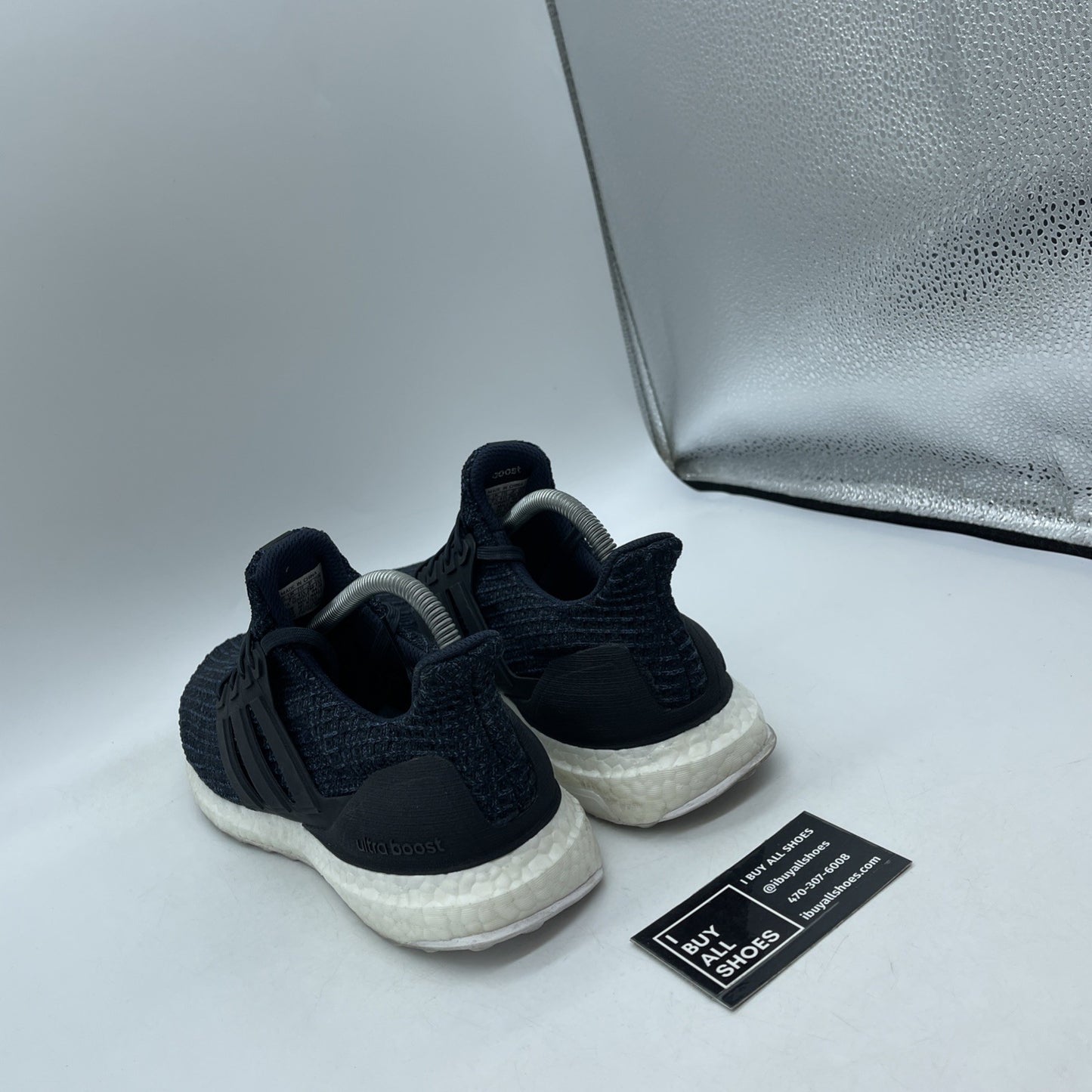 Size 8 - adidas Parley x UltraBoost Deep Ocean Blue Suede (AC7836)