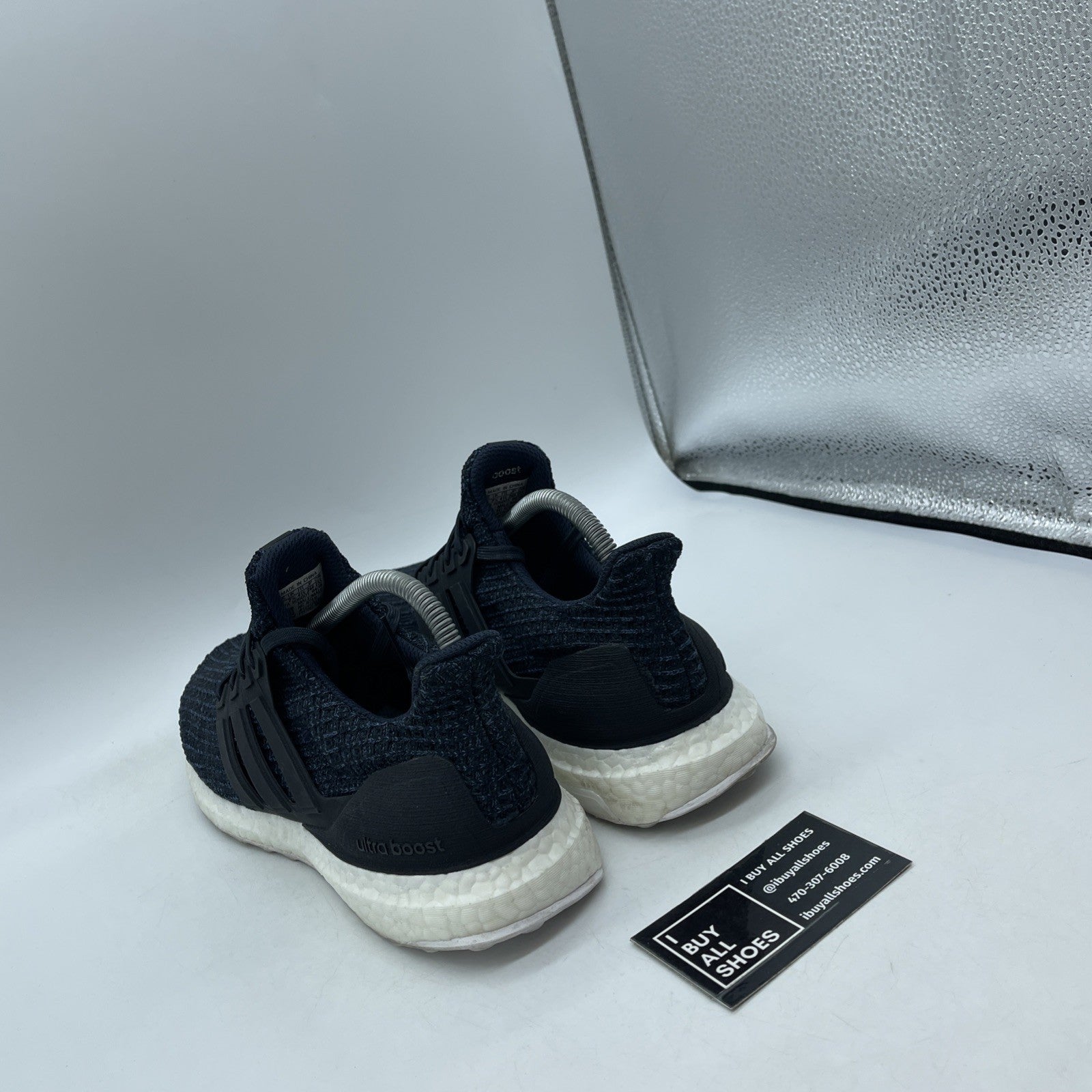 Size 8 - adidas Parley x UltraBoost Deep Ocean Blue Suede (AC7836)