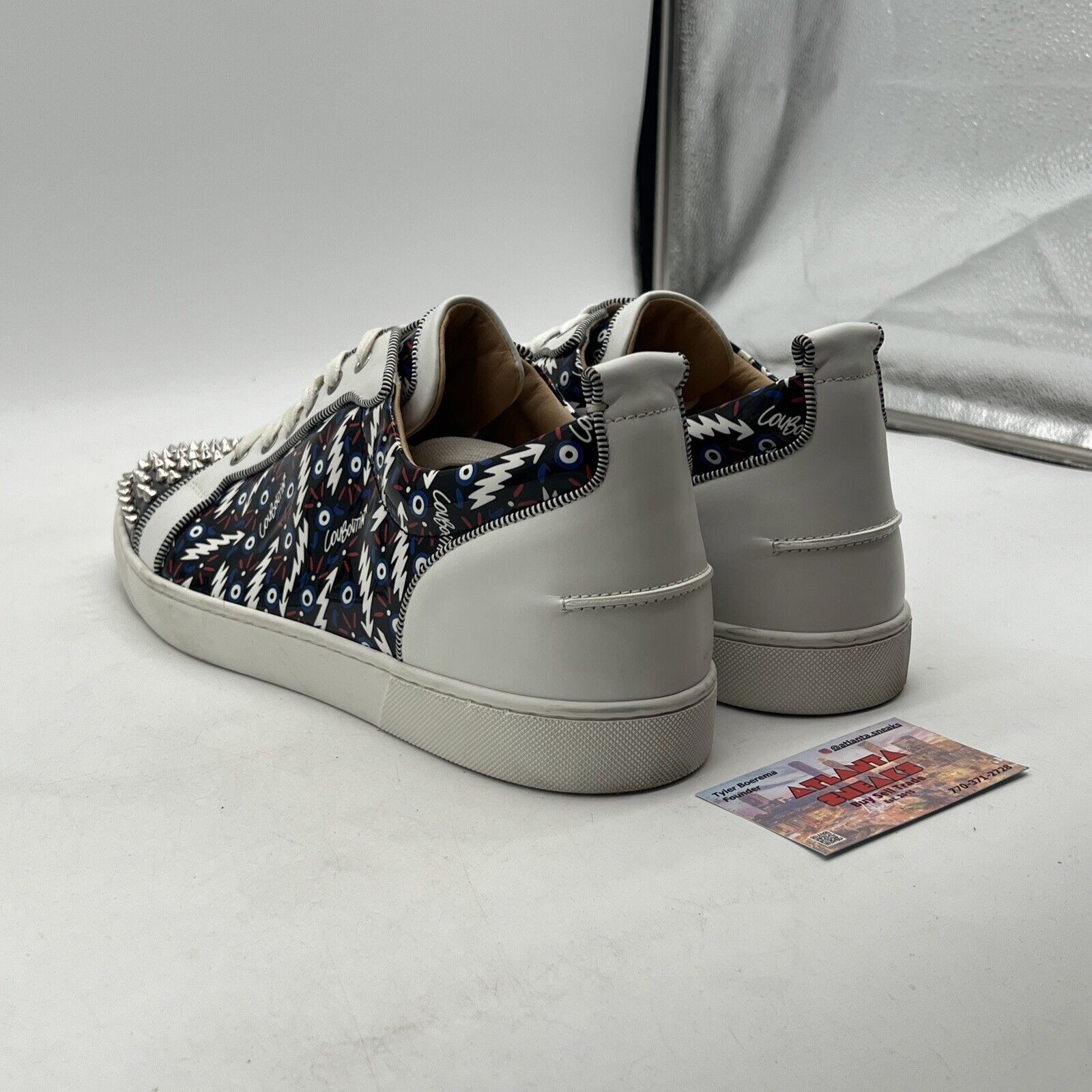 Size 12.5 - Christian Louboutin Louis Junior Spikes