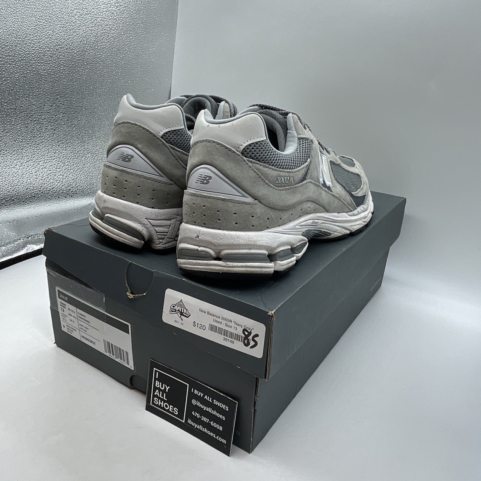 Size 13 - New Balance 2002R Steel Orca (M2002RST)