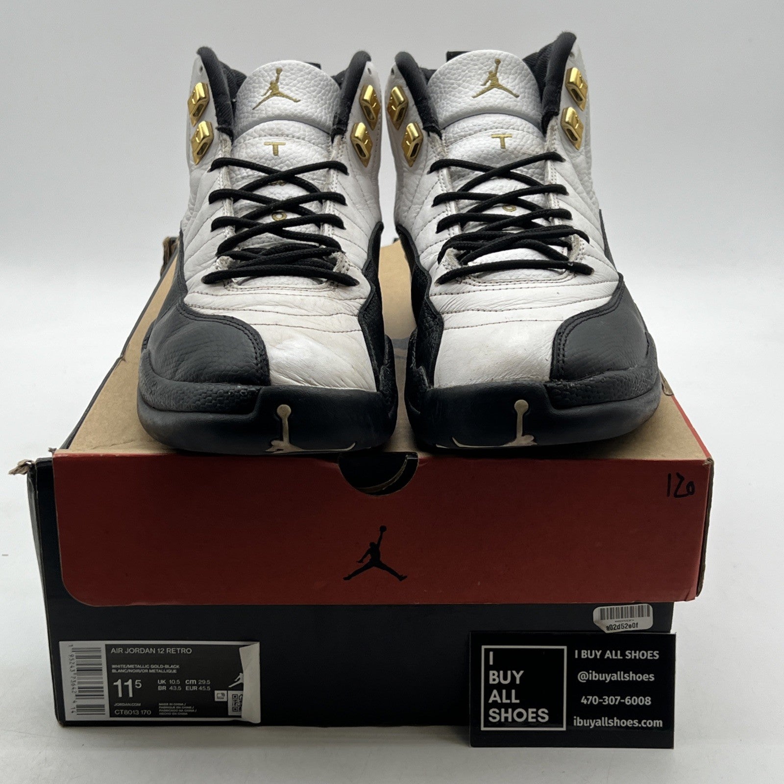 Size 11.5 - Air Jordan 12 Royalty (CT8013-170)