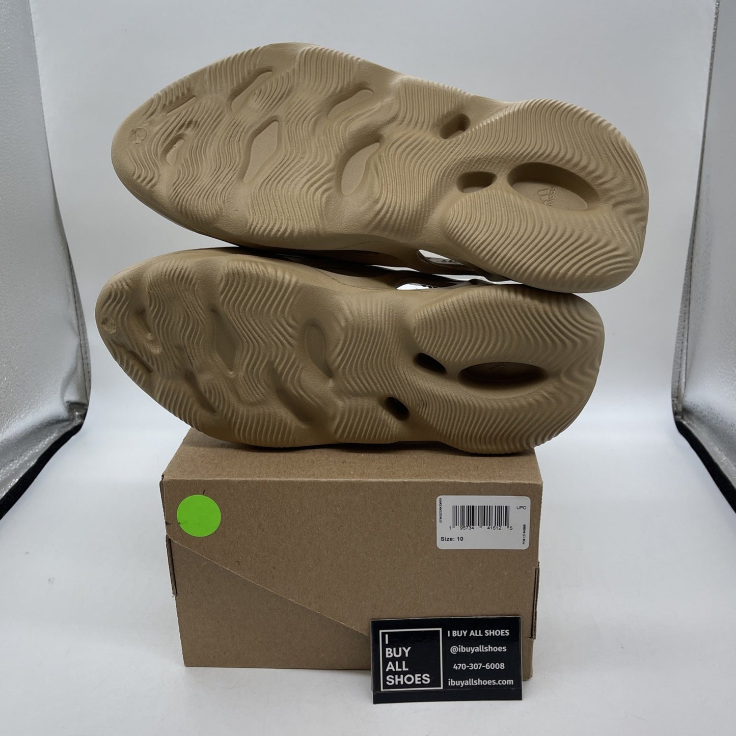 Size 10 - adidas Yeezy Foam RNNR Ochre Brown (GW3354)