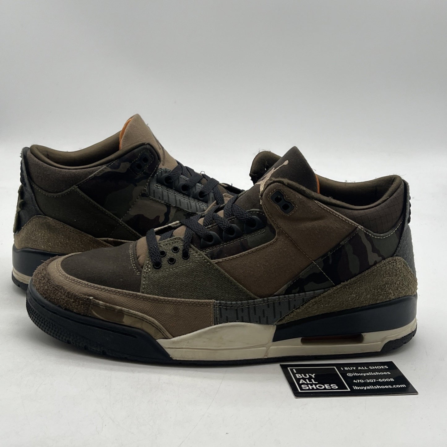 Size 12 - Air Jordan 3 Retro Patchwork 2021 (DO1830-200)