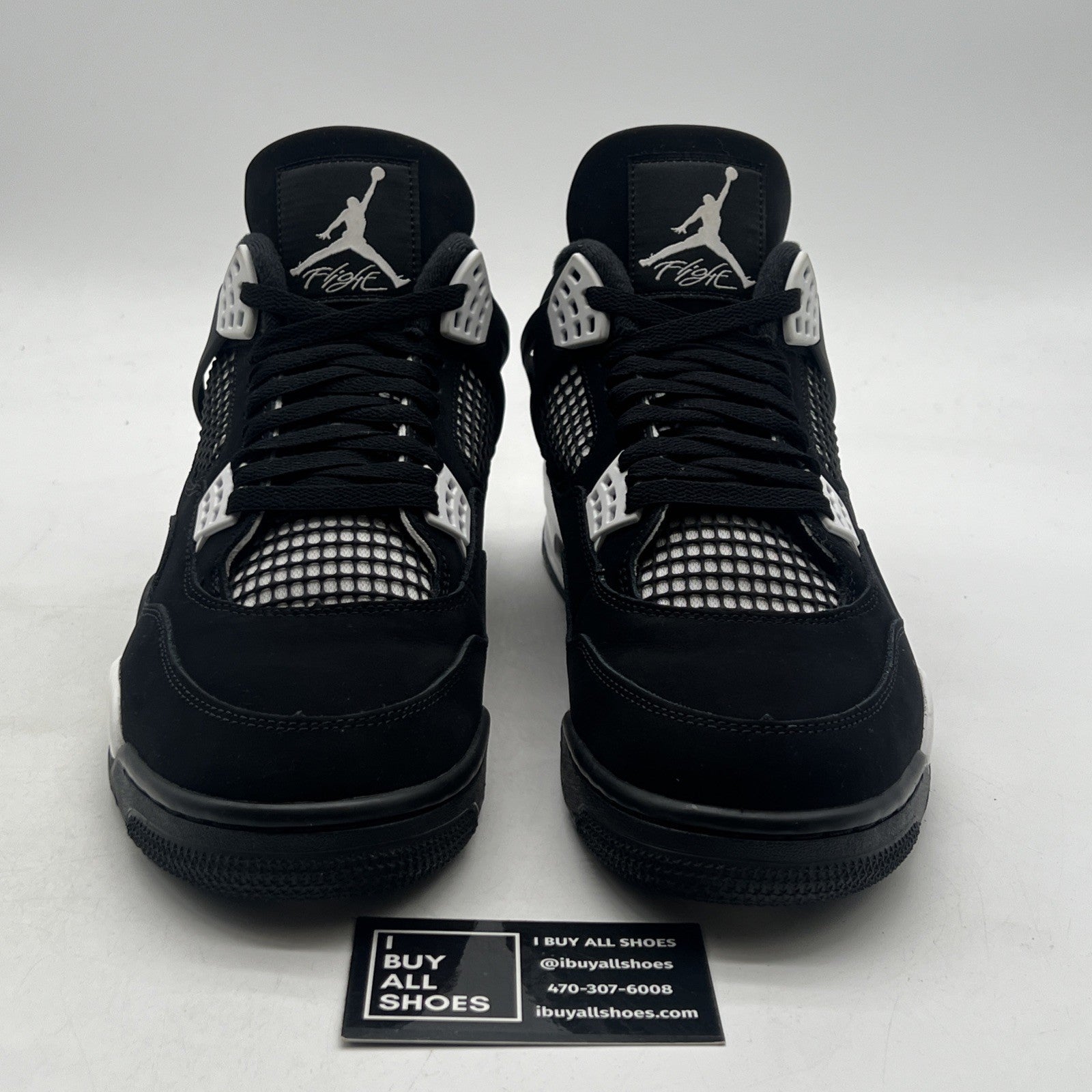 Size 12 - Air Jordan 4 Retro White Thunder (FQ8138-001)