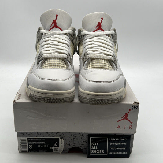 Size 8 - Air Jordan 4 Retro Mid White Oreo (CT8527-100)