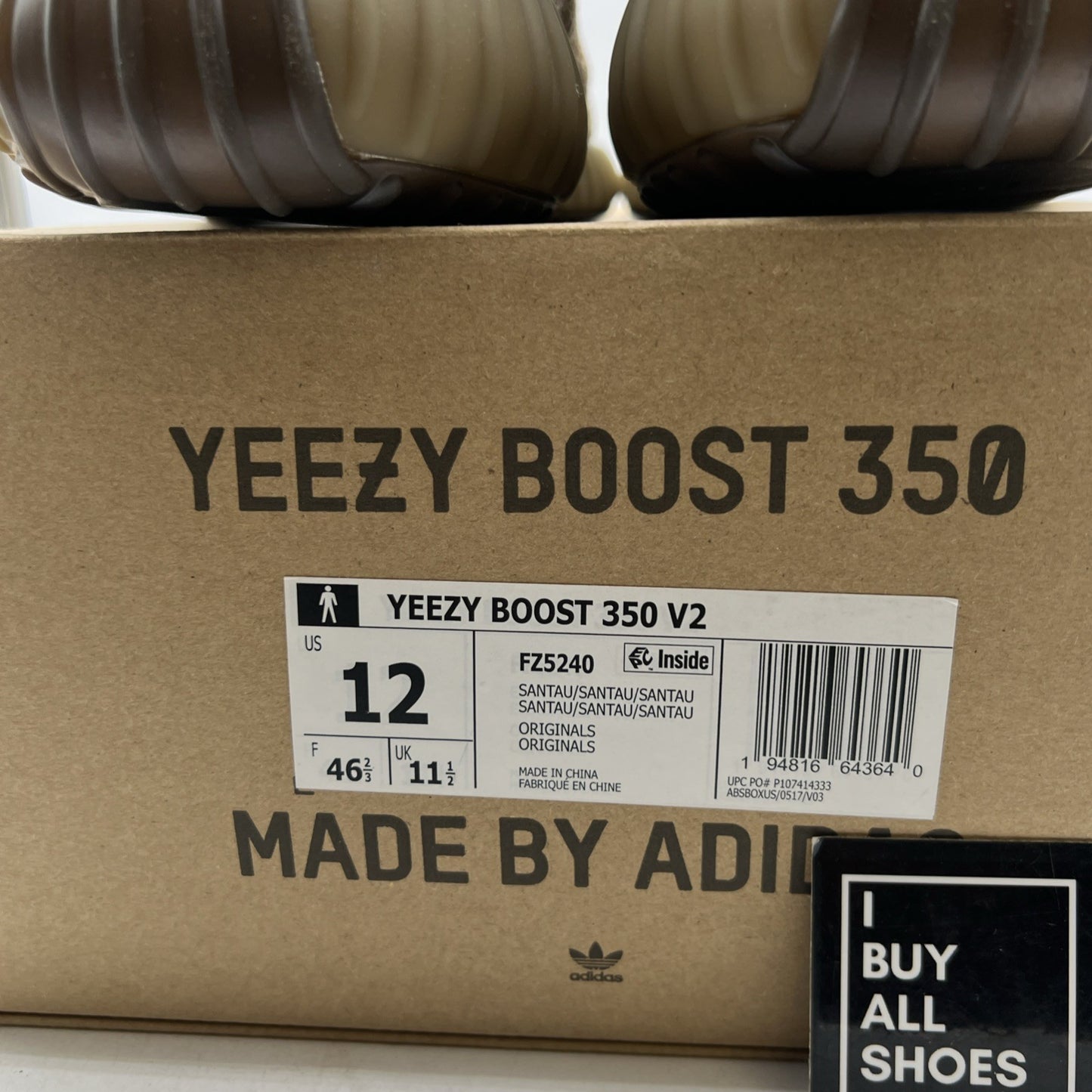 Size 12 - Yeezy Boost 350 V2 Sand Taupe (FZ5240)