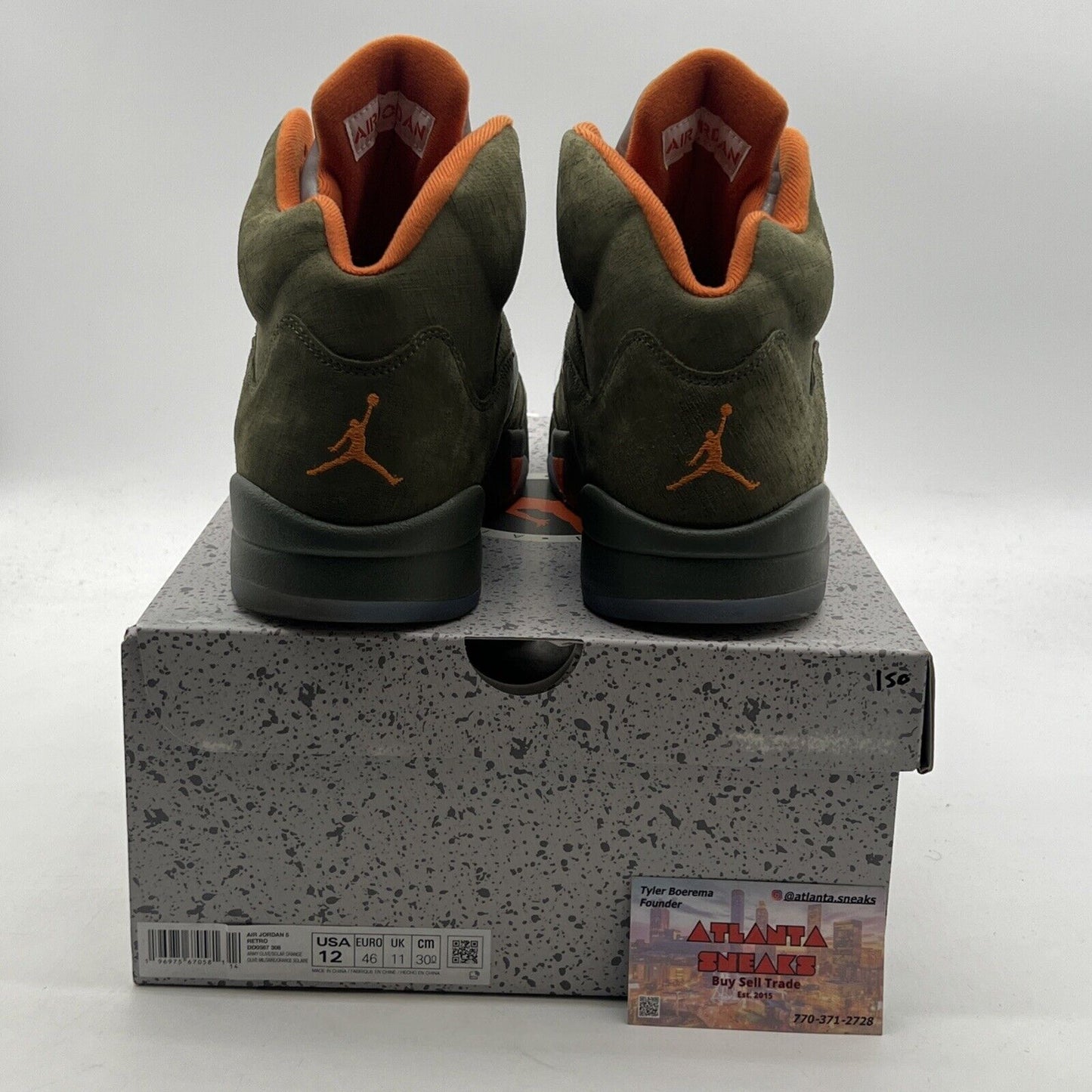 Size 12 - Air Jordan 5 Retro 2024 Olive (DD0587-308)