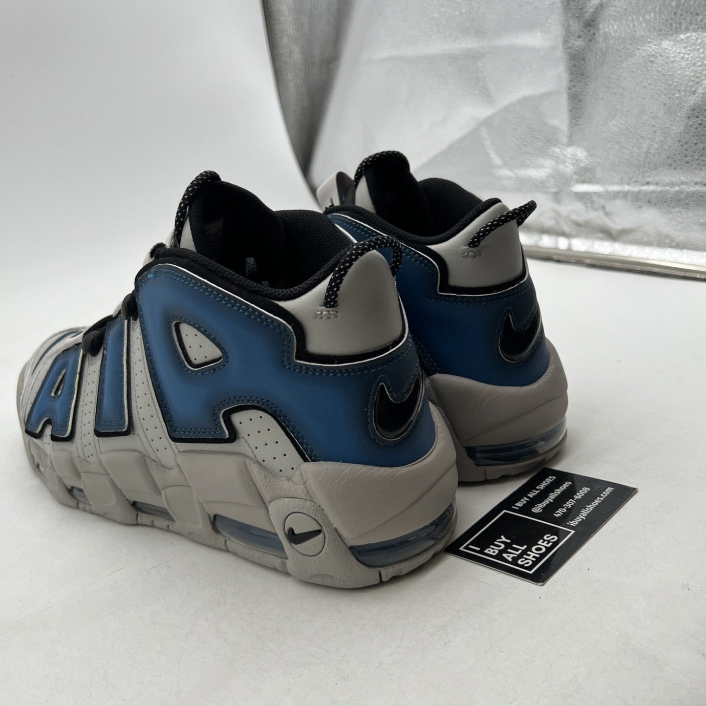 Size 11.5 - Nike Air More Uptempo 96 Industrial Blue Light Iron Ore (FD5573-001)