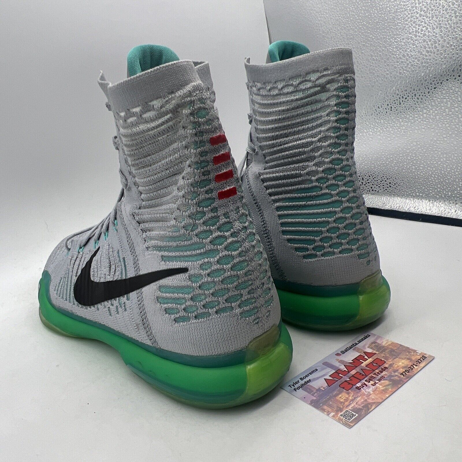 Size 10 - Nike Kobe 10 Elite Elevate Grey Black (718763-041)