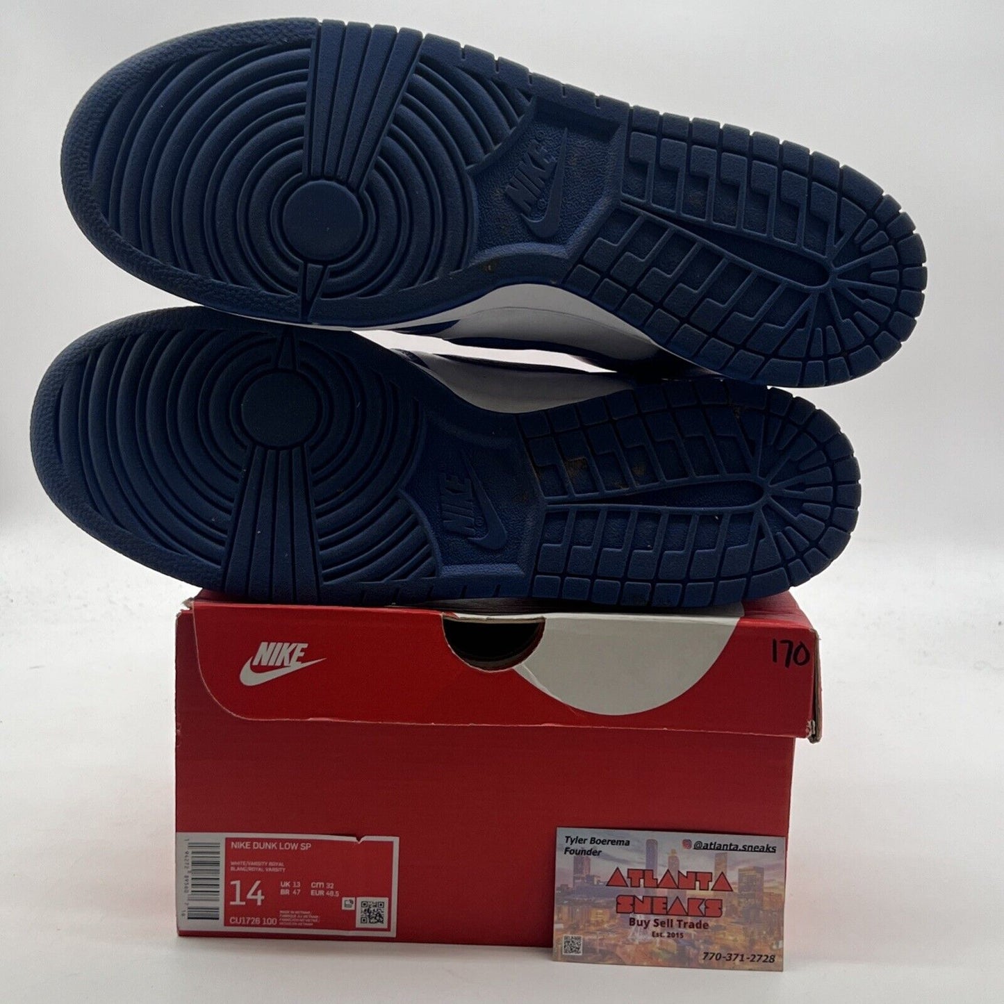 Size 14 - Nike Dunk Low Retro SP Kentucky 2020 (CU1726-100)