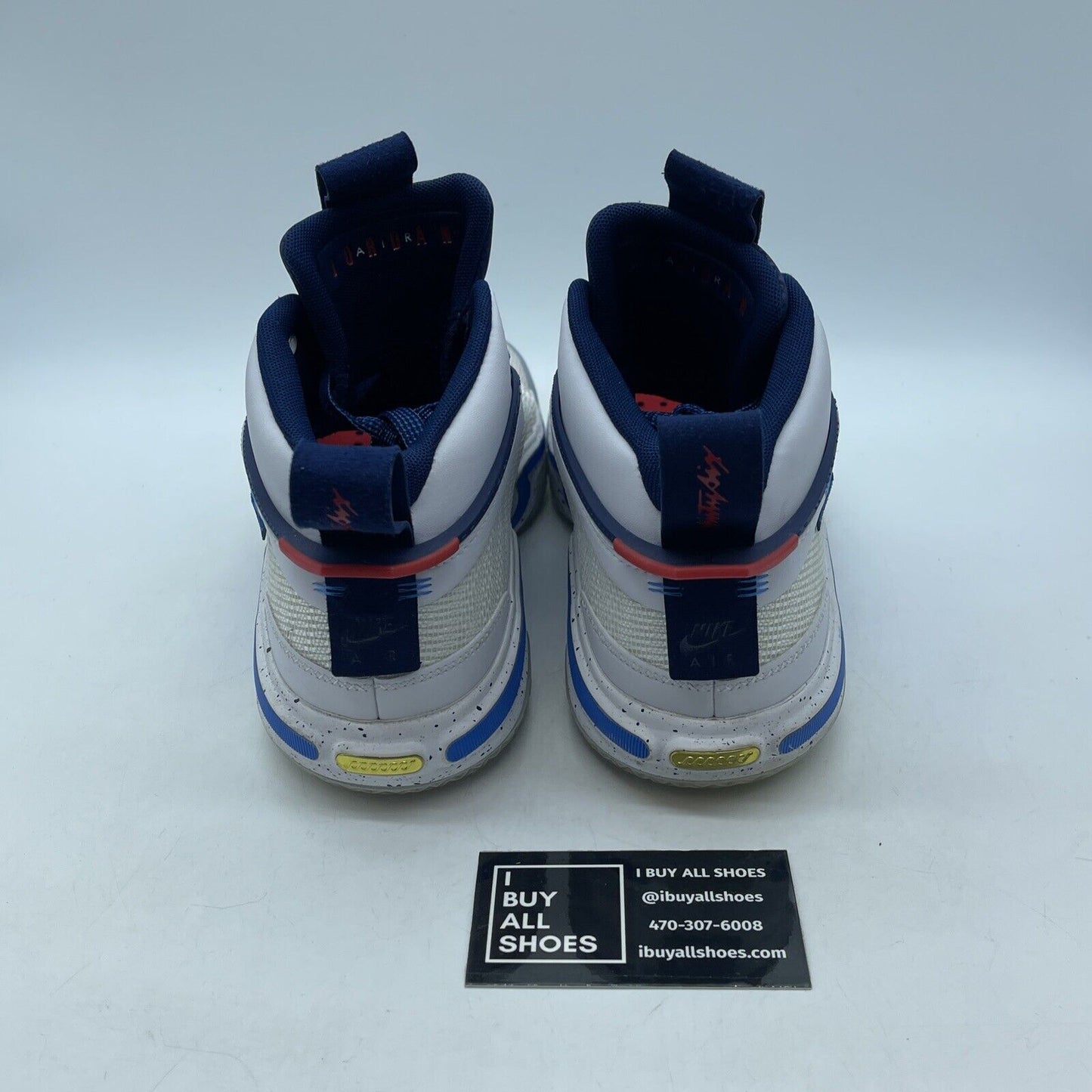Size 8 - Jayson Tatum x Air Jordan 36 SE Team USA Blue Suede Leather -DJ4484-100