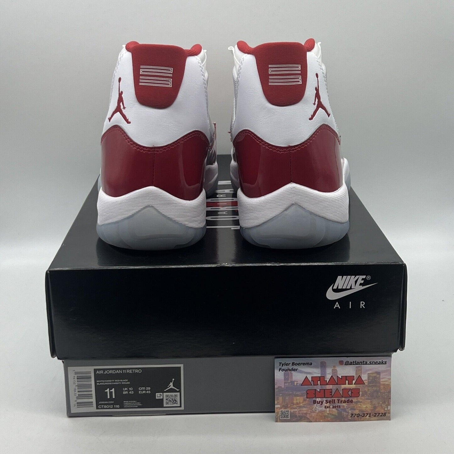 Size 11 - Jordan 11 Retro High Cherry Brand New Og All