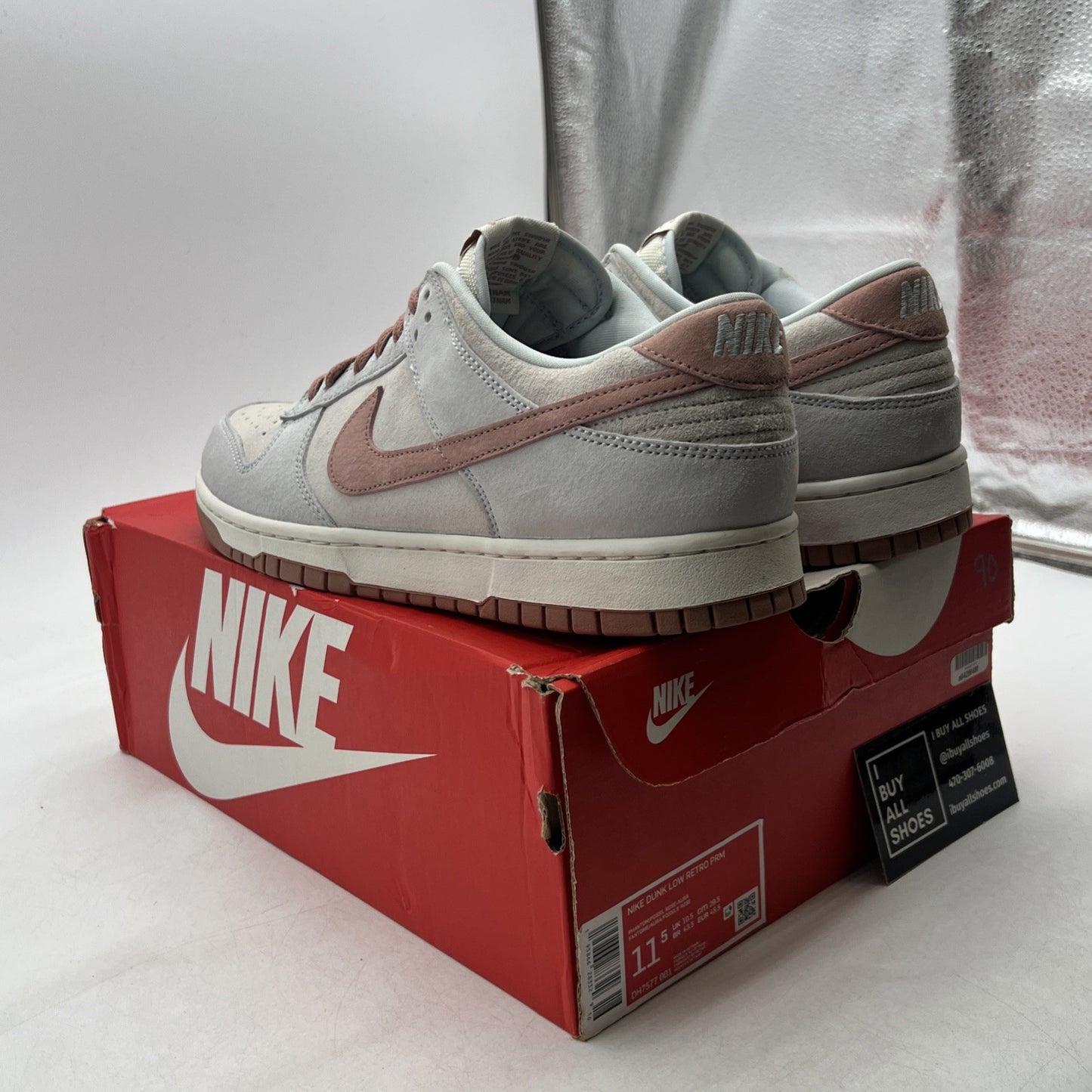 Size 11.5 - Nike Dunk Premium Low Fossil Rose (DH7577-001)