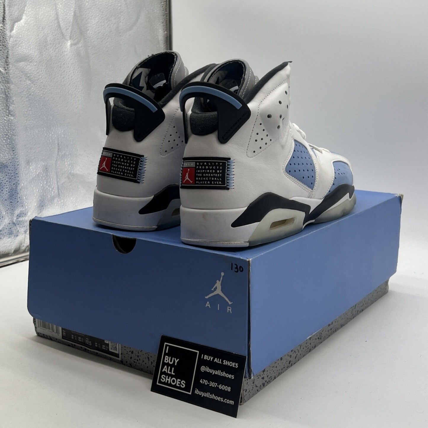 Size 11 - Air Jordan 6 Retro Mid UNC Home (CT8529-410)