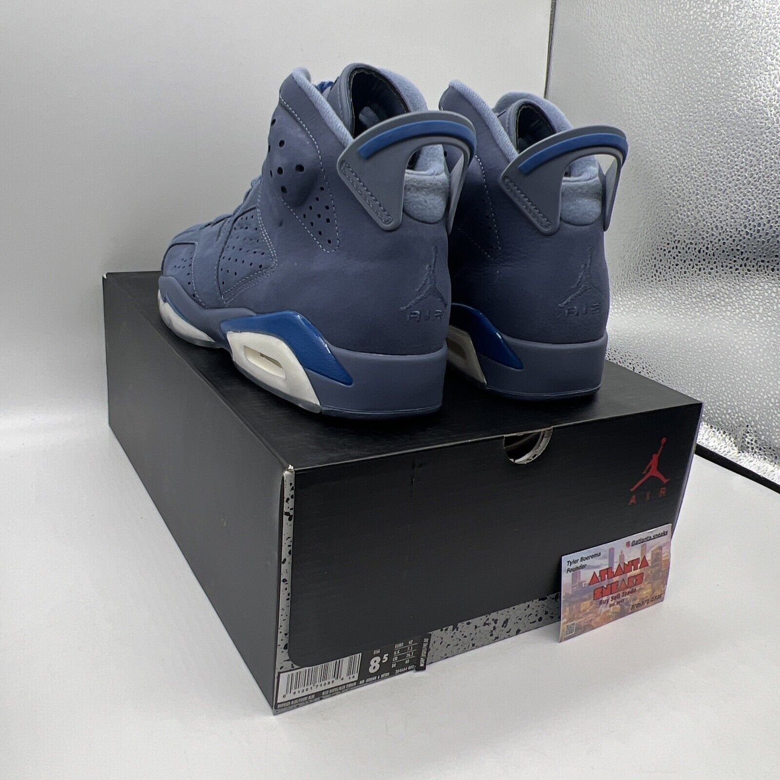 Size 8.5 - Air Jordan 6 Retro Diffused Blue Brand New Og All Icey DS Sneakers