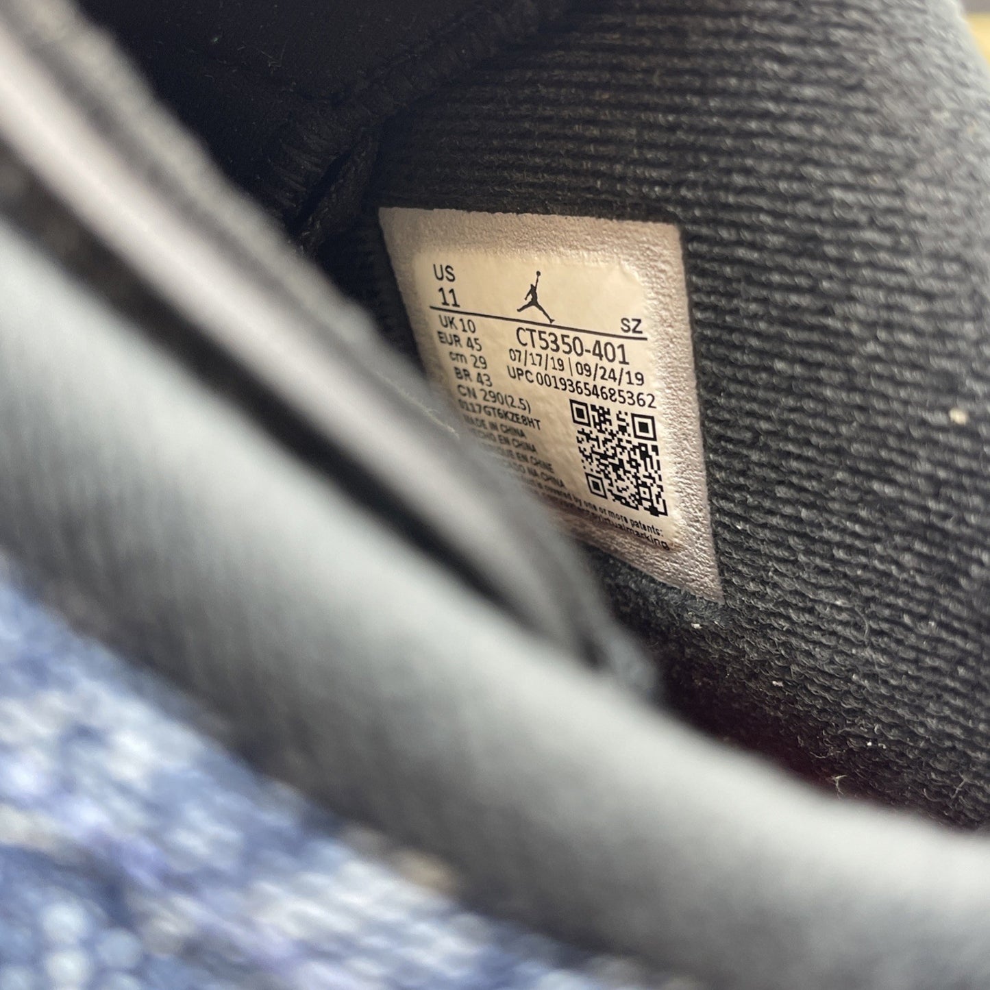 Size 11 - Air Jordan 6 Retro Washed Denim (CT5350-401)