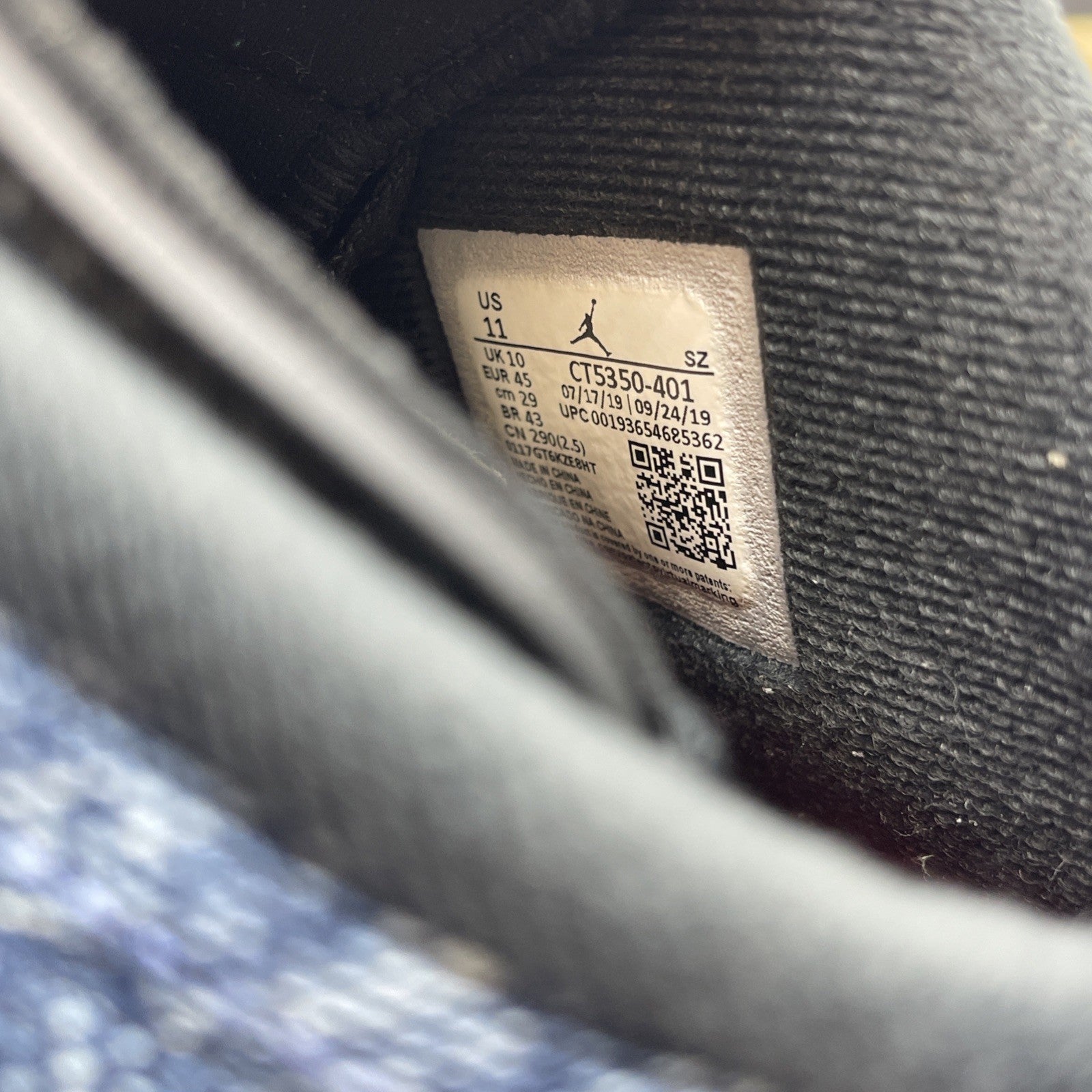Size 11 - Air Jordan 6 Retro Washed Denim (CT5350-401)