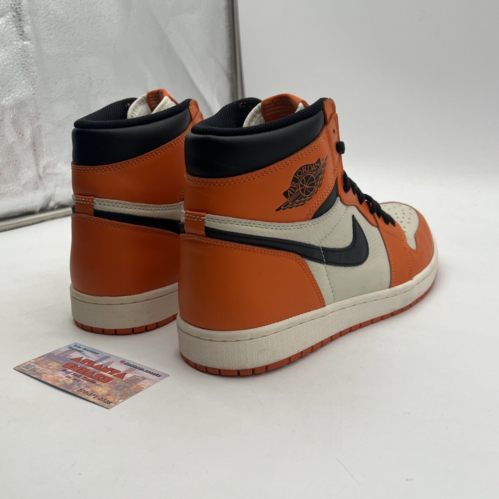 Size 11 - Air Jordan 1 Retro High OG shattered backboard Away (555088-113)