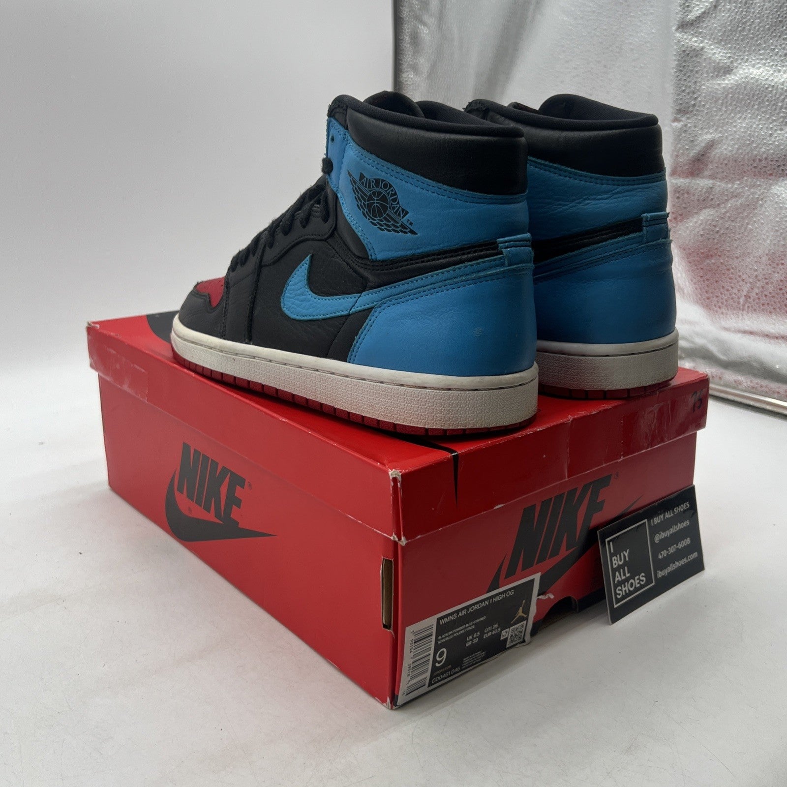 Size 9W - Air Jordan 1 High OG UNC To Chicago 2020 (CD0461-046)
