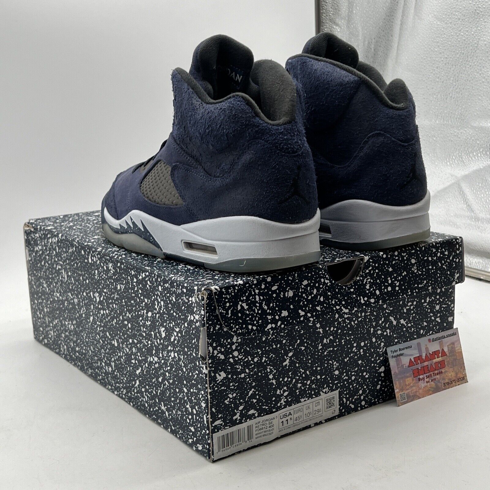 Size 11.5 - Air Jordan 5 Retro SE Midnight Navy (FD6812-400)