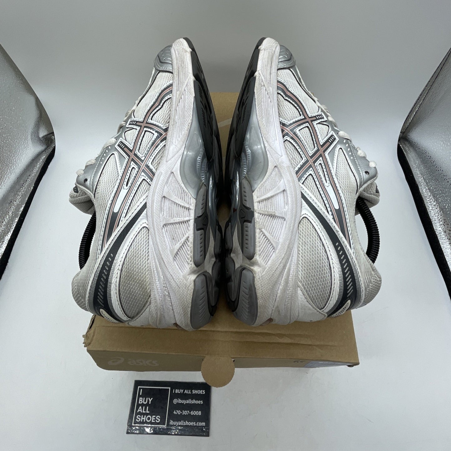 Size 9 - ASICS GT 2160 White Rose Rouge (1203A320-103)