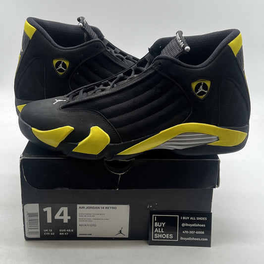 Size 14 - Air Jordan 14 Retro Thunder (487471-070)