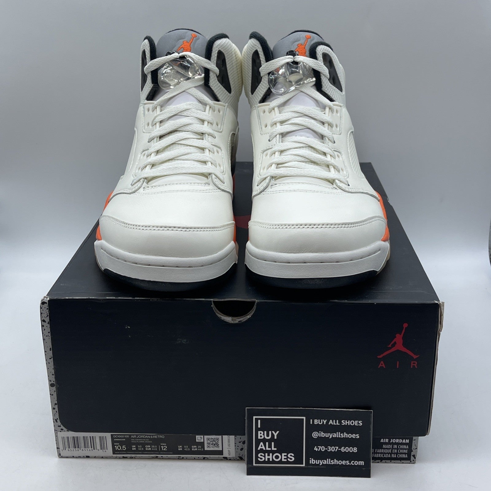 Size 10.5 - Air Jordan 5 Shattered Backboard (DC1060-100)