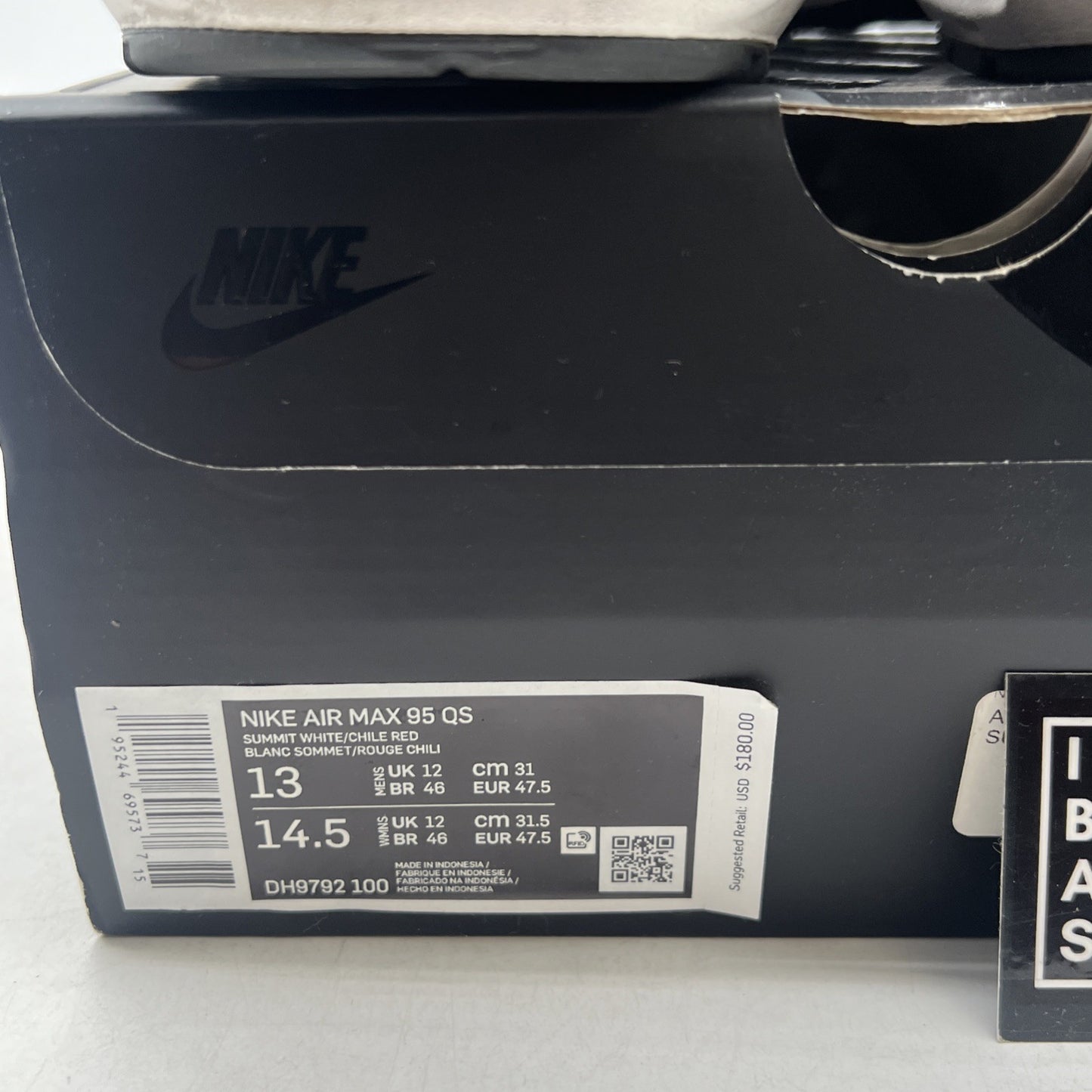 Size 13 - Nike Air Max 95 QS Japan (DH9792-100)