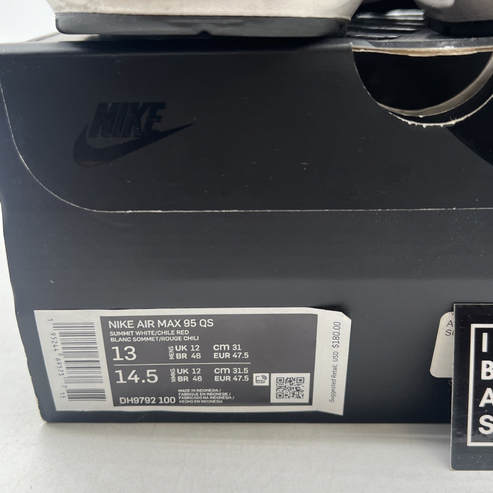 Size 13 - Nike Air Max 95 QS Japan (DH9792-100)