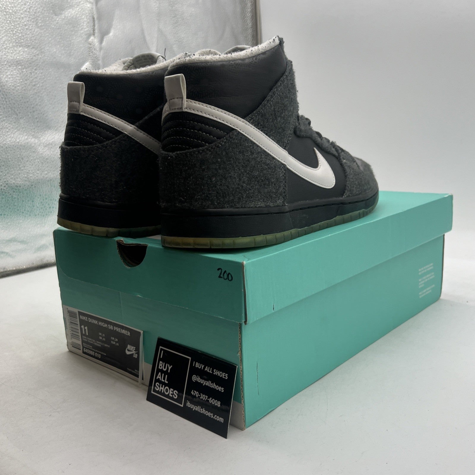 Size 11 - Nike Dunk SB Premier High Petoskey (645986-010)