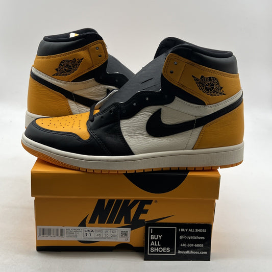 Size 11 - Air Jordan 1 Retro OG High Yellow Toe (555088-711)