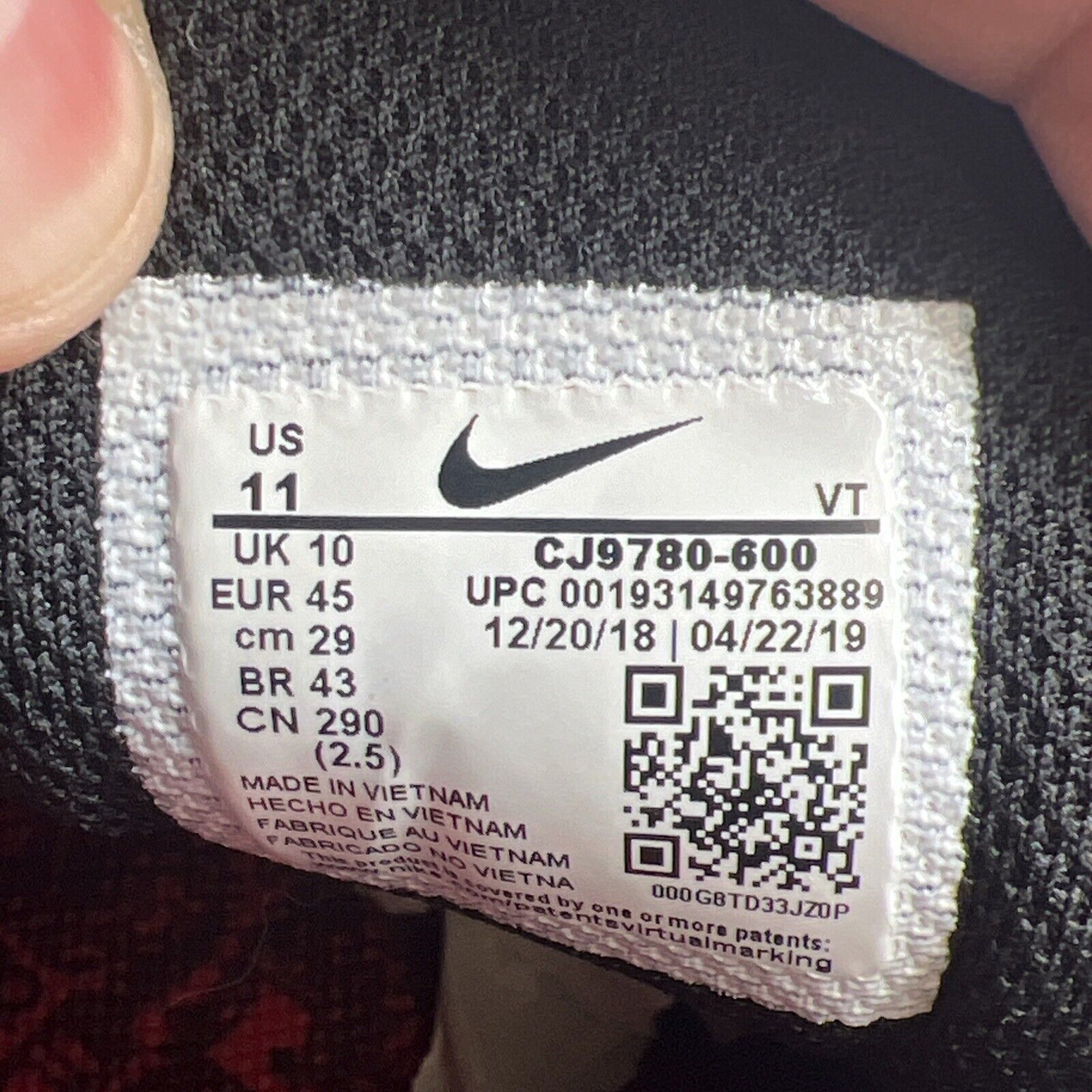 Size 11 - Nike Jayson Tatum x Air Max 97 Saint Louis Roots (CJ9780-600)