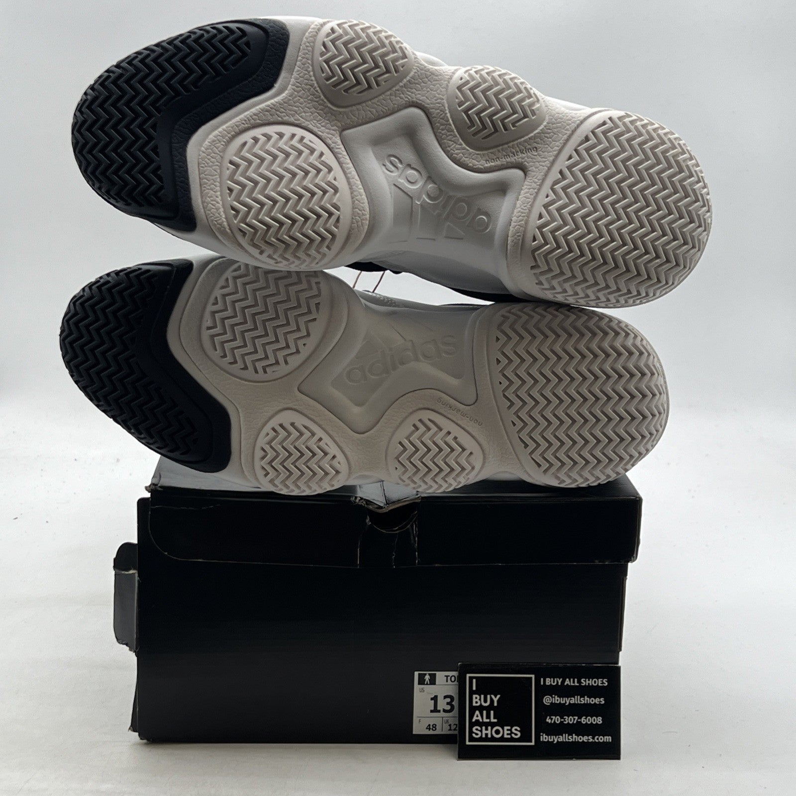 Size 13 - Adidas Top Ten 2000 2022 Navy White (GY2401)