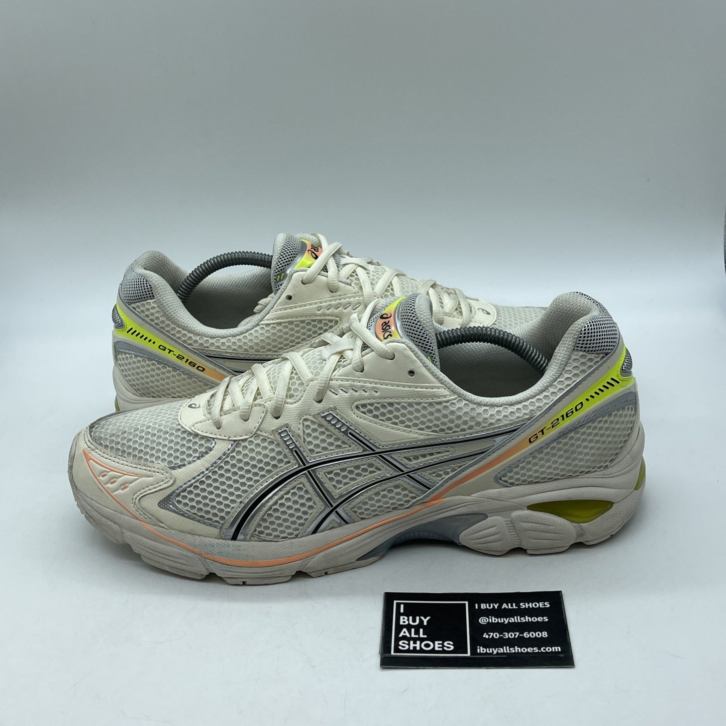 Size 12 - ASICS GT 2160 Paris Tan Silver Suede Leather (1203A570-750)