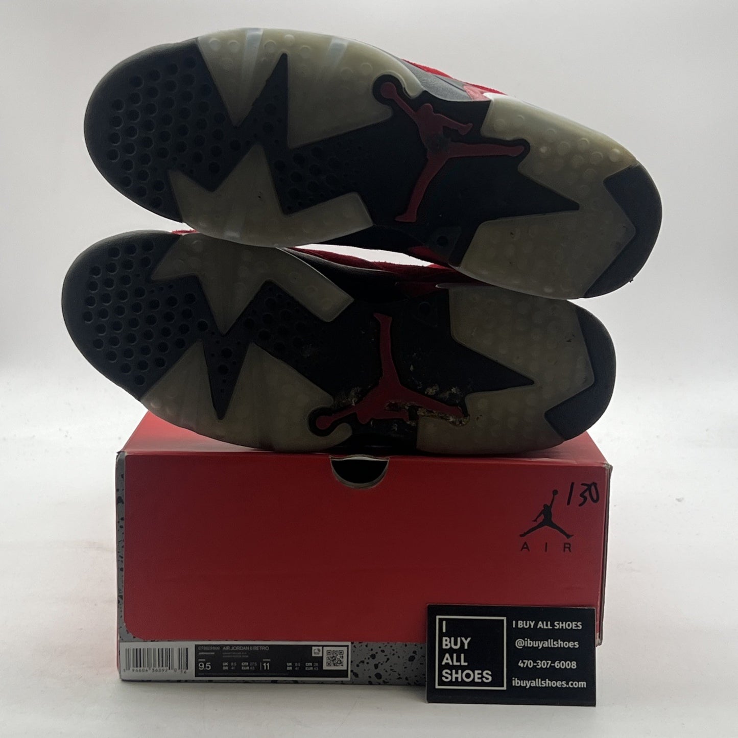 Size 9.5 - Air Jordan 6 Retro Toro Bravo (CT8529-600)