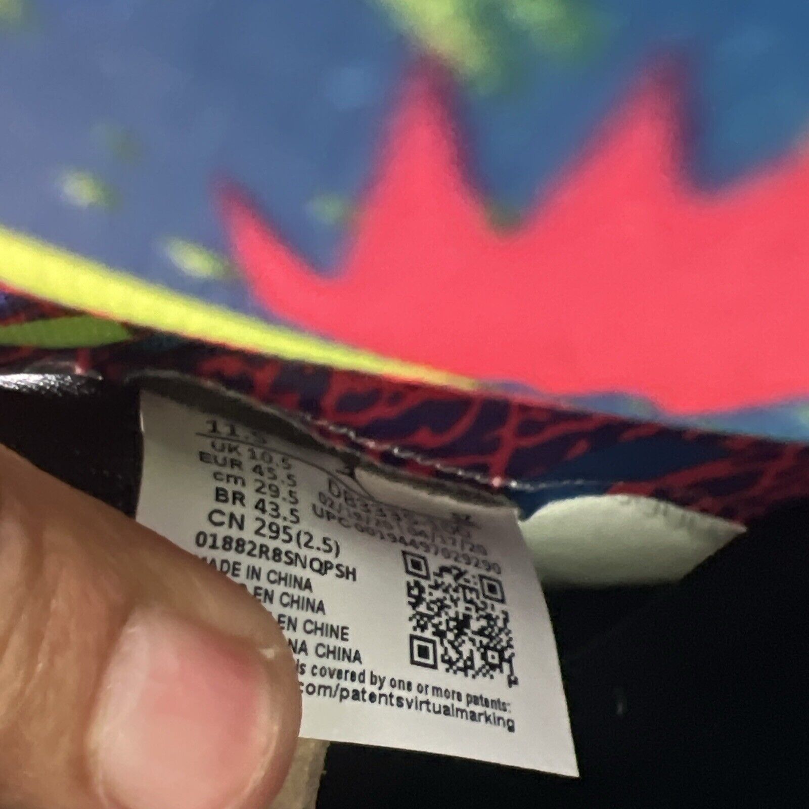 Size 11.5 - Jordan 5 Retro Alternate Bel-Air 2020 Green Purple (DB3335-100)