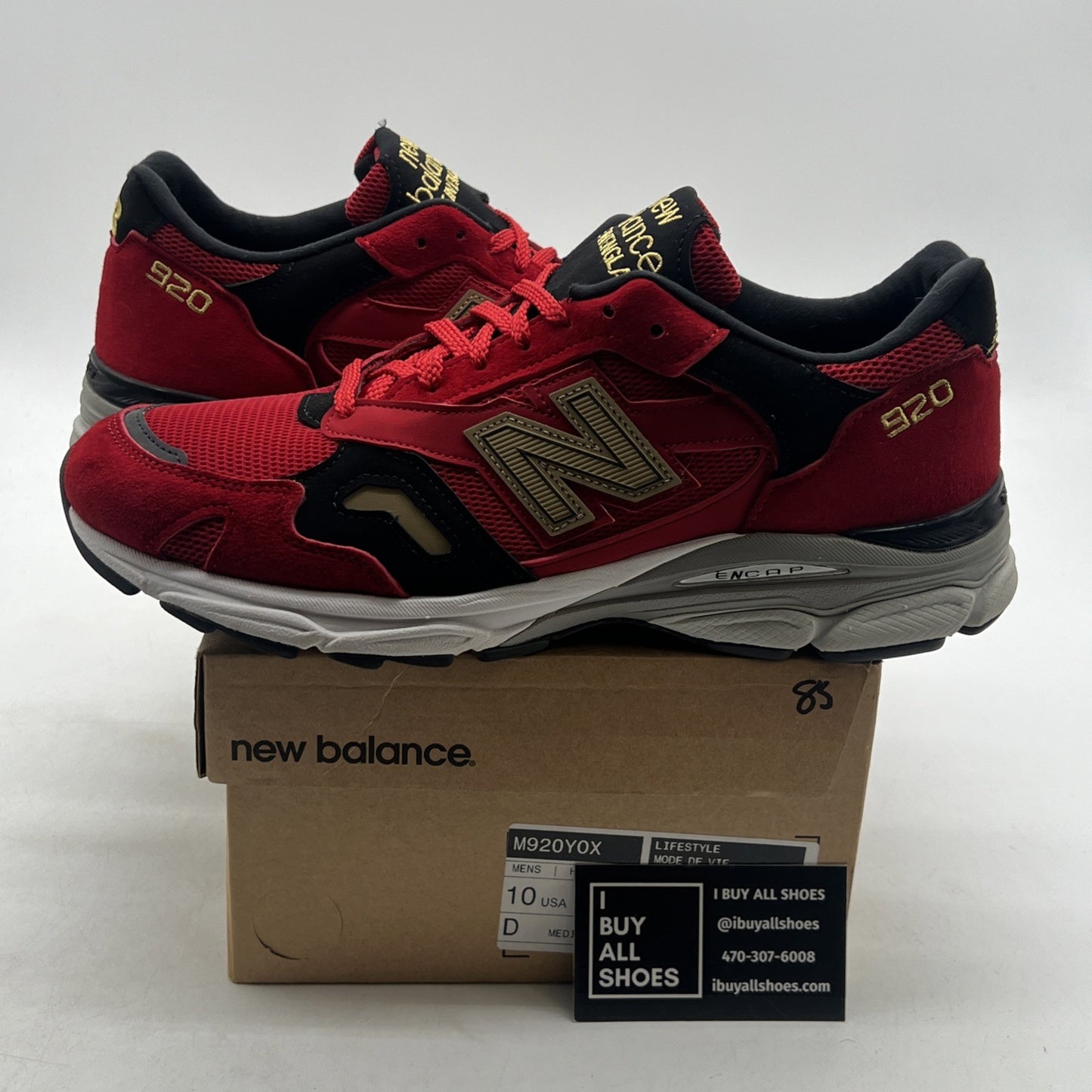 Size 11 - New Balance 920 Chinese New Year - Year Of The Ox (M920Y0X)
