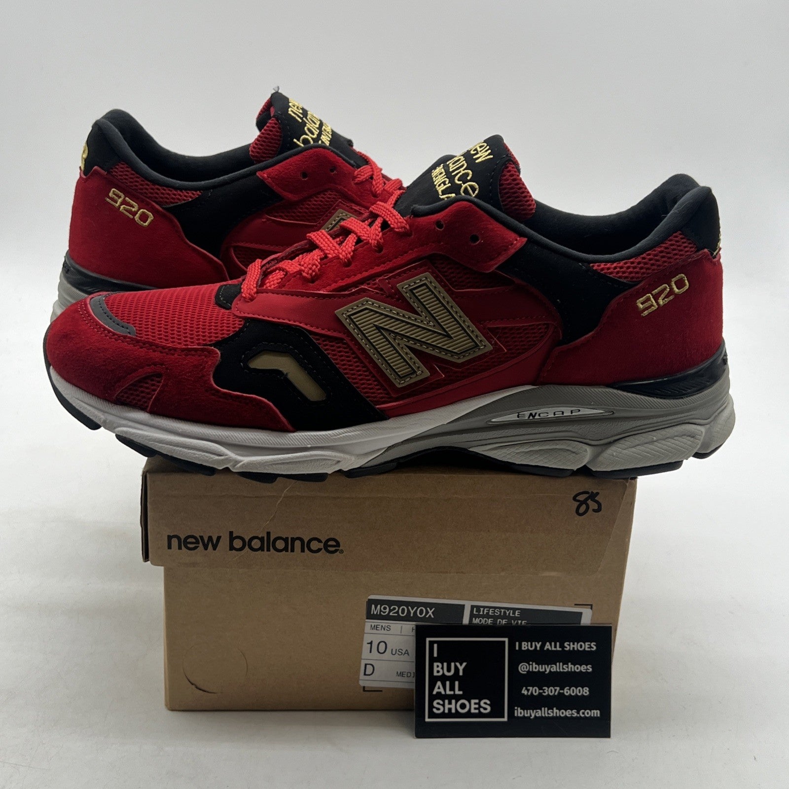 Size 11 - New Balance 920 Chinese New Year - Year Of The Ox (M920Y0X)