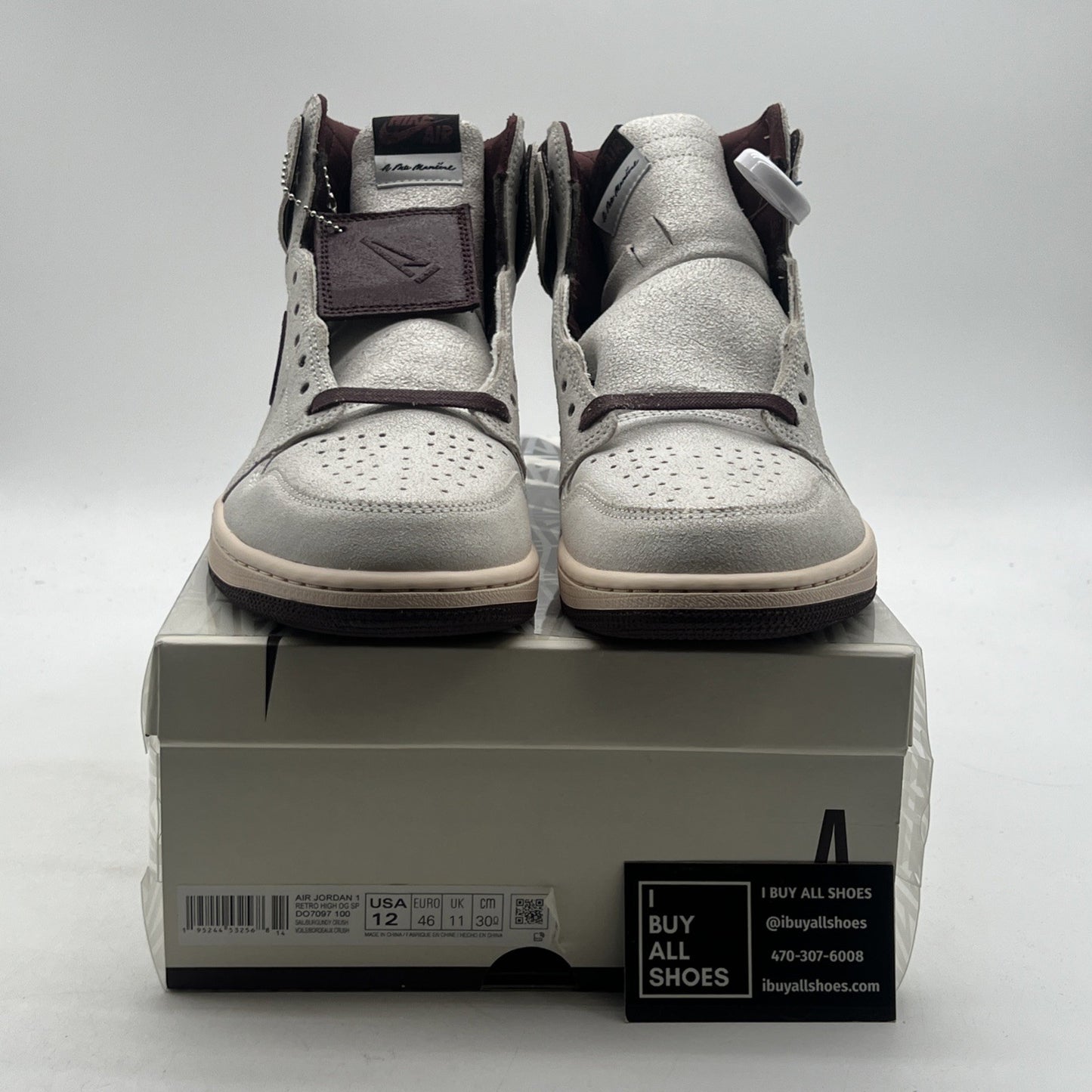 Size 12 - Air Jordan 1 OG x A Ma Maniere High Airness (DO7097-100)