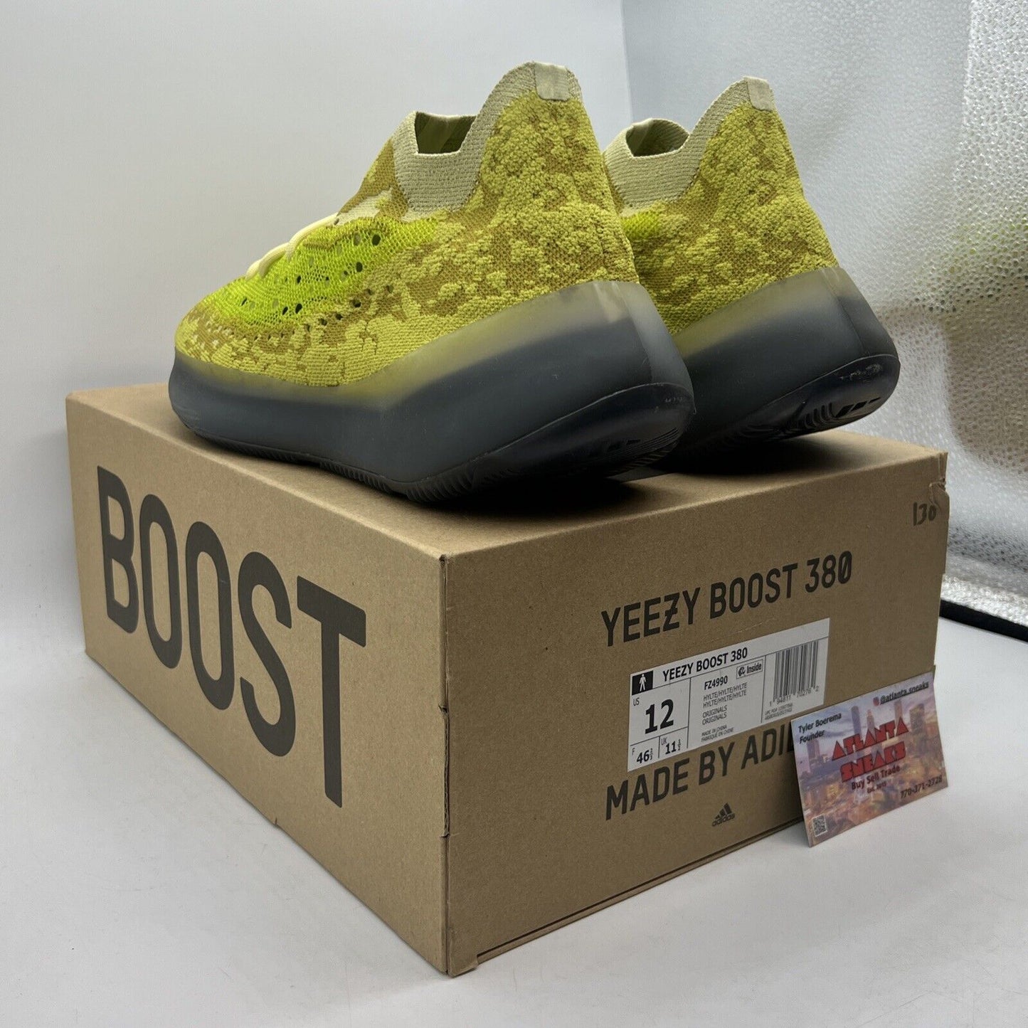 Size 12 - adidas Yeezy Boost 380 Hylte (FZ4990)