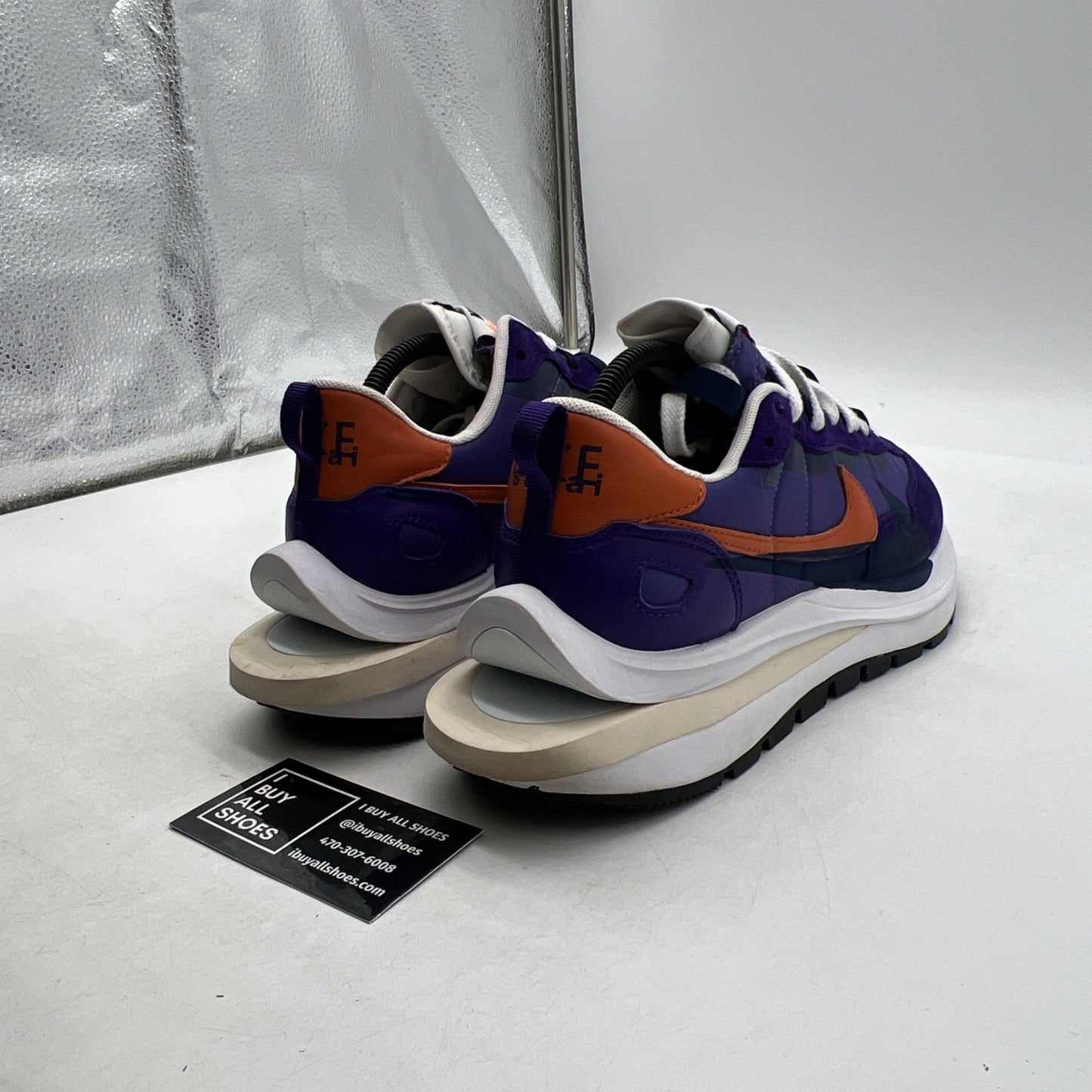 Size 9 - sacai x Nike VaporWaffle Dark Iris (DD1875-500)