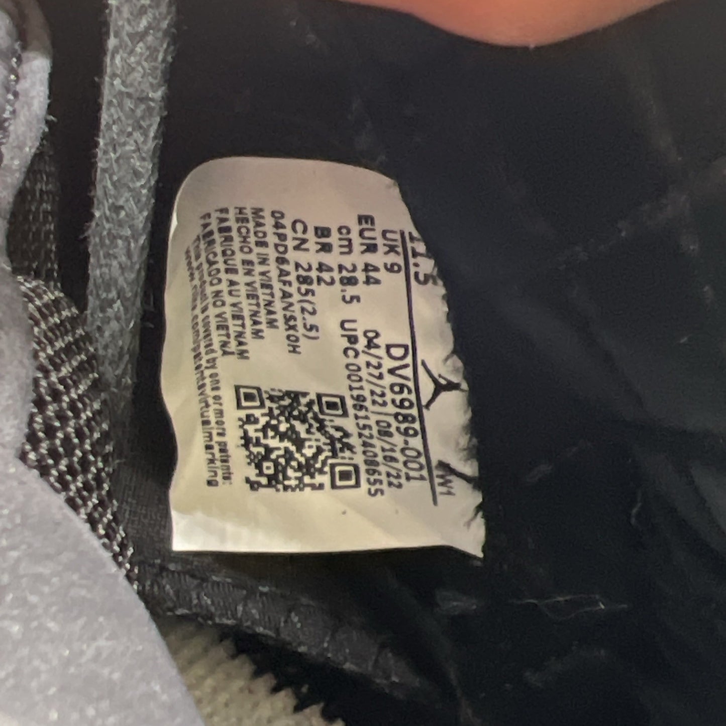 Size 11.5 - Air Jordan 12 Retro SP x A Ma Maniere Mid Black W (DV7989-001)