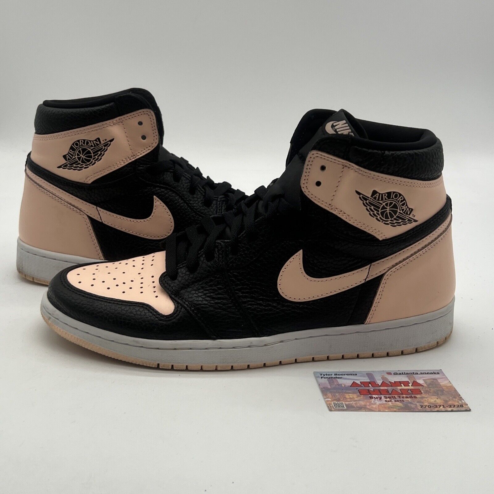 Size 11.5 - Air Jordan 1 Retro OG High Crimson Tint (555088-081)