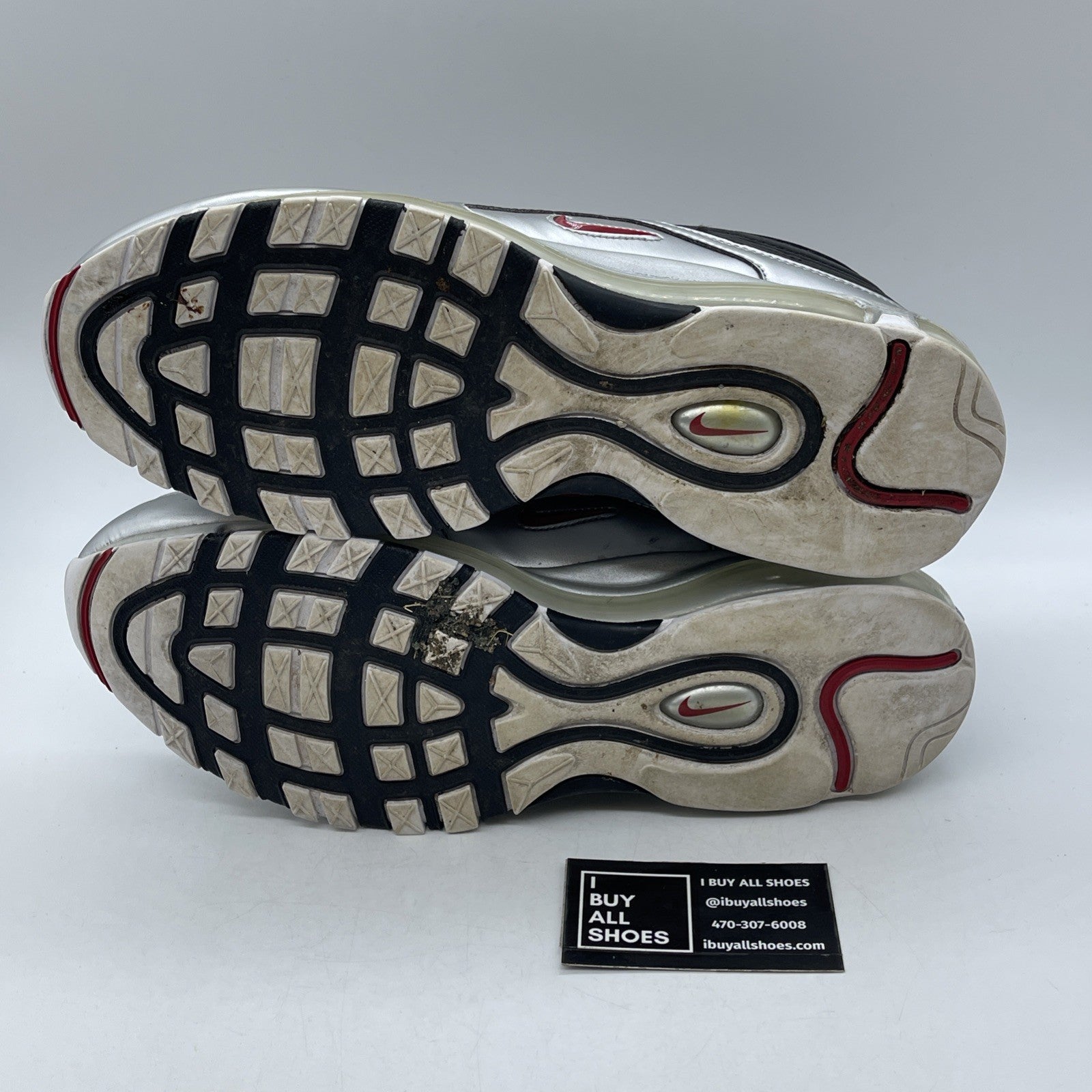Size 13 - Nike Air Max 97 QS B-Sides Metallic Silver (AT5458-001)