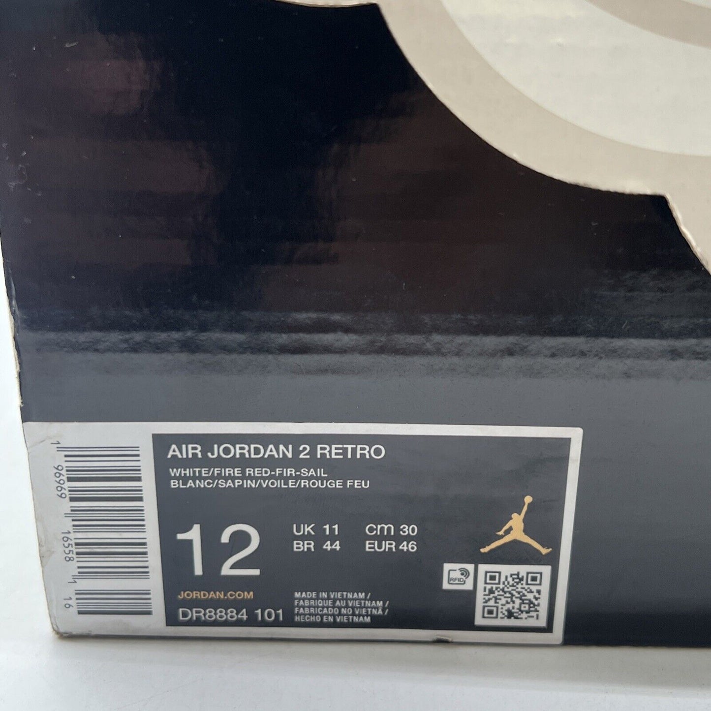 Size 12 - Air Jordan 2 Retro Origins (DR8884-101)
